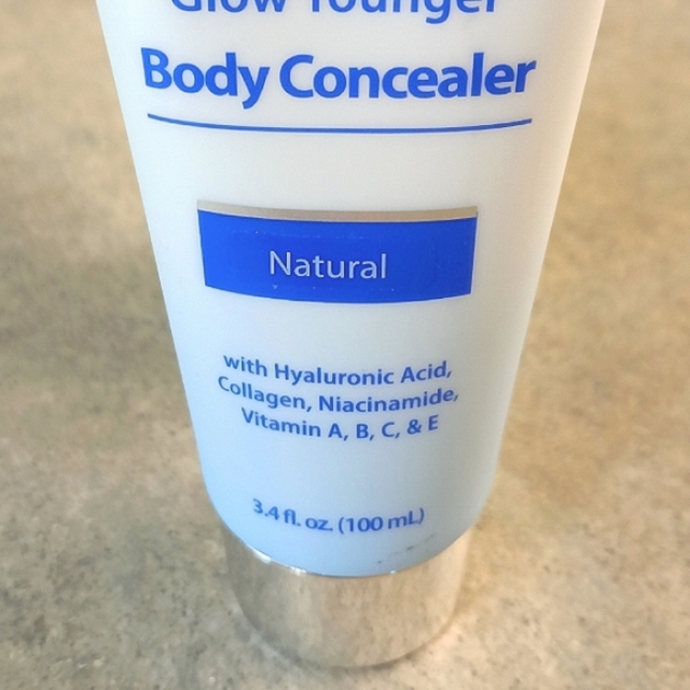 NEW Sealed Dr. Denese Skinscience Glow Younger "Natural" Body Concealer 3.4 oz. - Picture 4 of 5